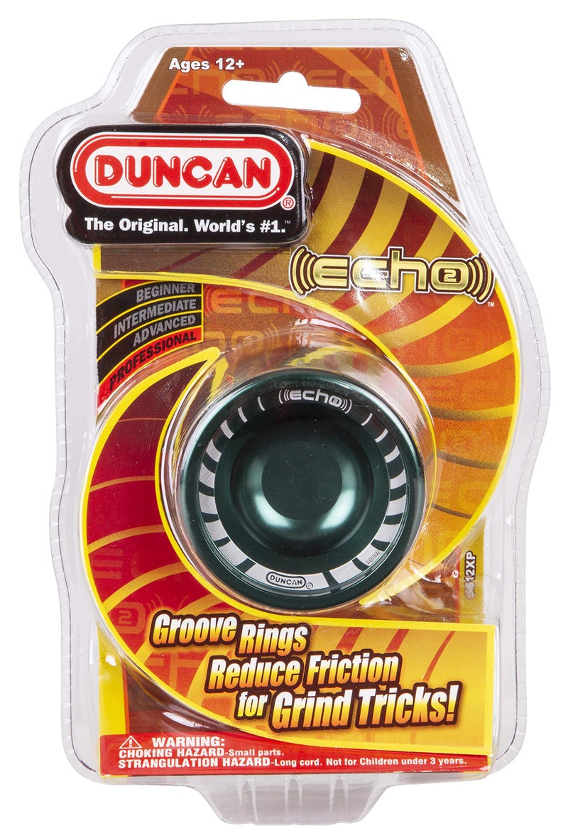 Duncan Toys Echo 2 Yo-Yo [Green], Unresponsive Pro Level Yo-Yo, Concave Bearing - Image 4